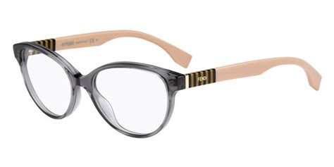 Fendi FF 0016 PEQUIN 7TE Eyeglasses in Grey Light Rose 